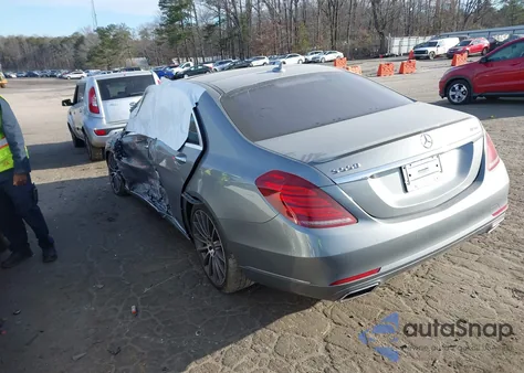2015 Mercedes-Benz S 550 4Matic from USA, damaged, VIN WDDUG8FB2FA107693